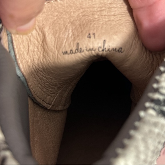 Joie | Devon Perforated Grey Suede High-Top Sneaker | 41 (11) - Picture 9 of 15